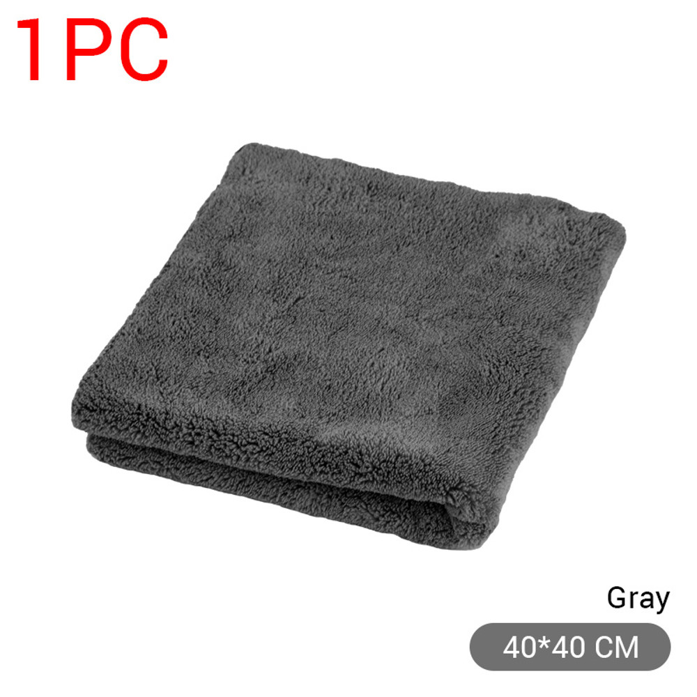 UltraSoft Microfiber Car Towels Thick Detailing Cloths For Auto Washing Drying And Cleaning HeavyDu 9