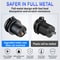 Quick Charge PD Car USB Socket Outlet Waterproof Charger for Auto Truck Motorcycle Marine Boat, Aluminum Power Socket