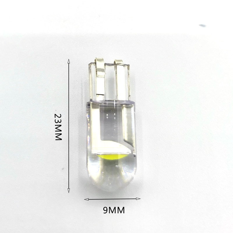 LED Bulbs White COB Glass Car Light for License Plate Dome Reading DRL Auto Interior Exterior Lamp