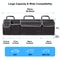 Backseat Hanging Car Trunk Organizer for SUV & Truck, Rear Seat Storage Bag with 4 Pockets, Universal Fit for SUV, Truck