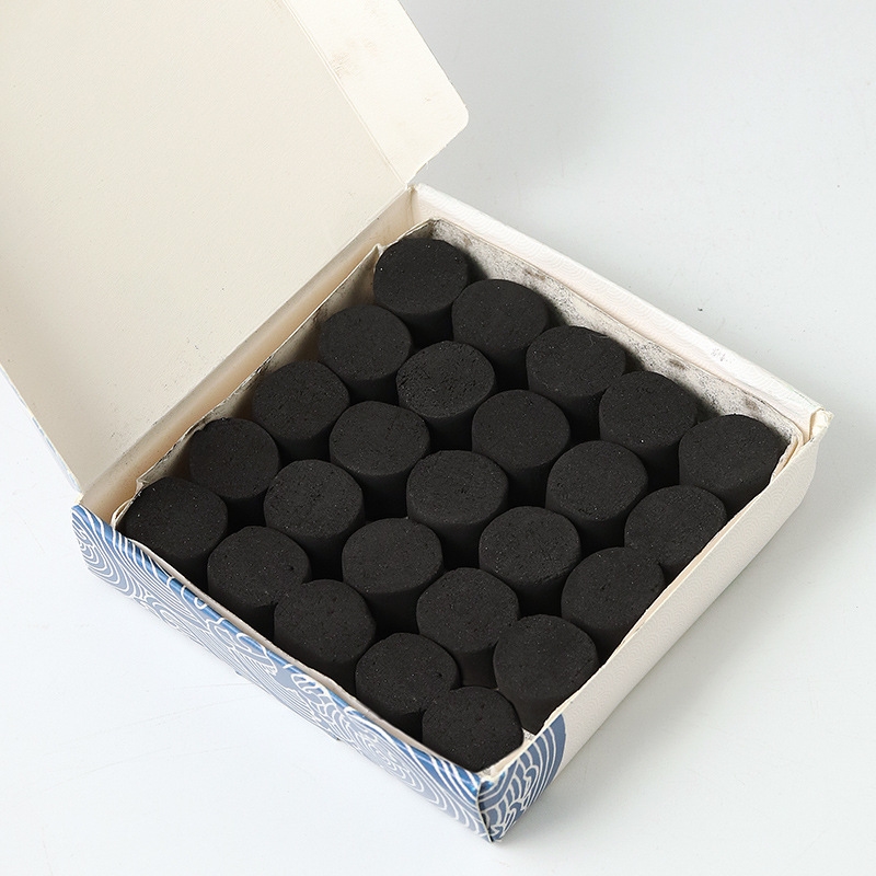 25pcs Boxed Incense Carbon Group DIY Household Indoor Fireproof Air Hand Smoker Hand Warmer Buried 5