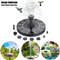 Mini Solar Powered Fountain Pump, Solar Water Fountain for Pool, Pond, Waterfall, Bird Baths & Garden Decorations