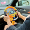 Kids Steering Wheel Toy With Light Sound Electric Simulation Toy For Infants Early Learning Stroll 0