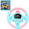 Kids Steering Wheel Toy With Light Sound Electric Simulation Toy For Infants Early Learning Stroll 1