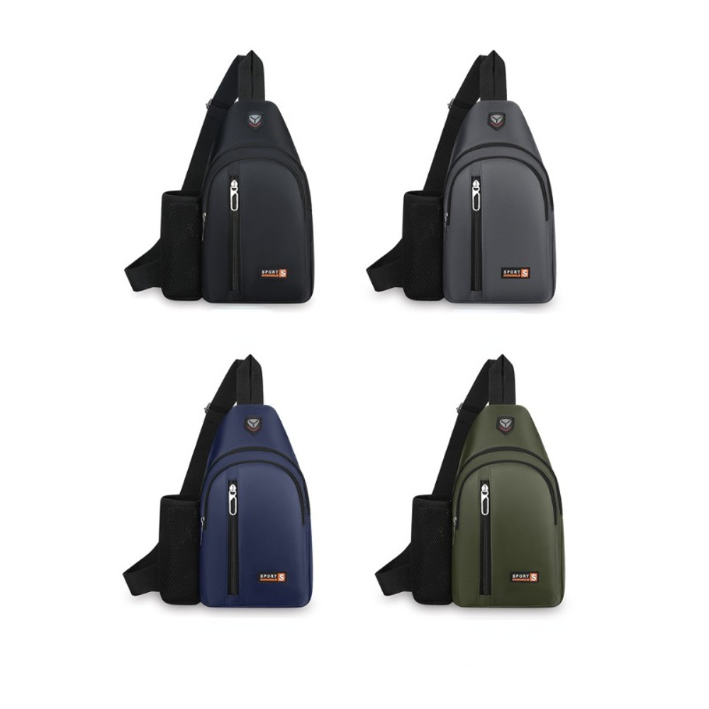 Unisex Crossbody Bag Fashion Breast Bag With Large Capacity Travel Shoulder Bag For Men Women Cas 4