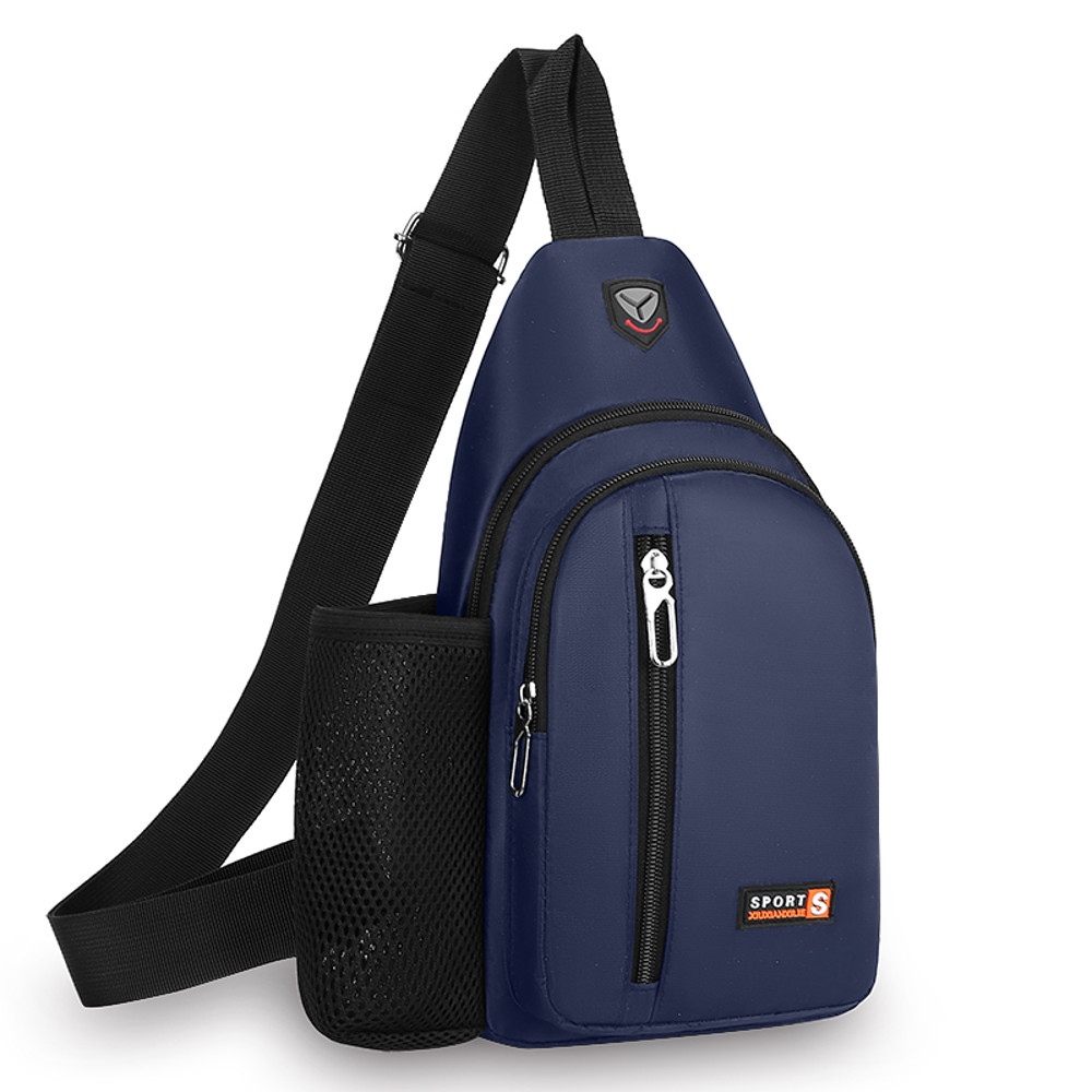 Unisex Crossbody Bag Fashion Breast Bag With Large Capacity Travel Shoulder Bag For Men Women Cas 7