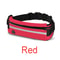 Men Women Sports Bag Waterproof Waist Belt Bag, Jogging Cycling Gym Fanny Pack, Lightweight Running Male Waist Bag