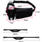 Nylon Ultra Light Running Sports Waist Bag, Outdoor Kettle Shoulder Bag, Cycling Waist Bag, Wear-Resistant Phone Pouch