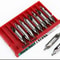 10Piece 60 Degree Center Drills Set Precision Combined Countersink Tools HighSpeed Steel Constructi 1