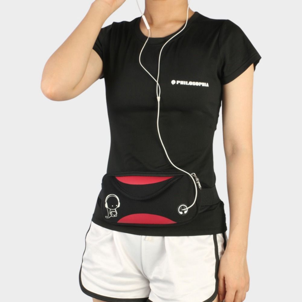 Lightweight Adjustable Marathon Jogging Bag Waterproof Running Waist Bag Reflective Portable Sports 2