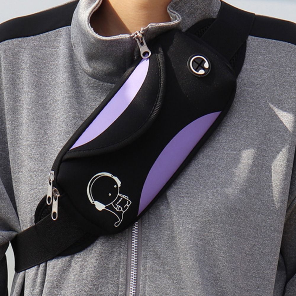 Lightweight Adjustable Marathon Jogging Bag Waterproof Running Waist Bag Reflective Portable Sports 3