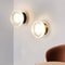 Modern Design LED Wall Lamps 2Pack Round Acrylic Lighting Fixtures For Bedroom Bedside Dimmable Ind 1