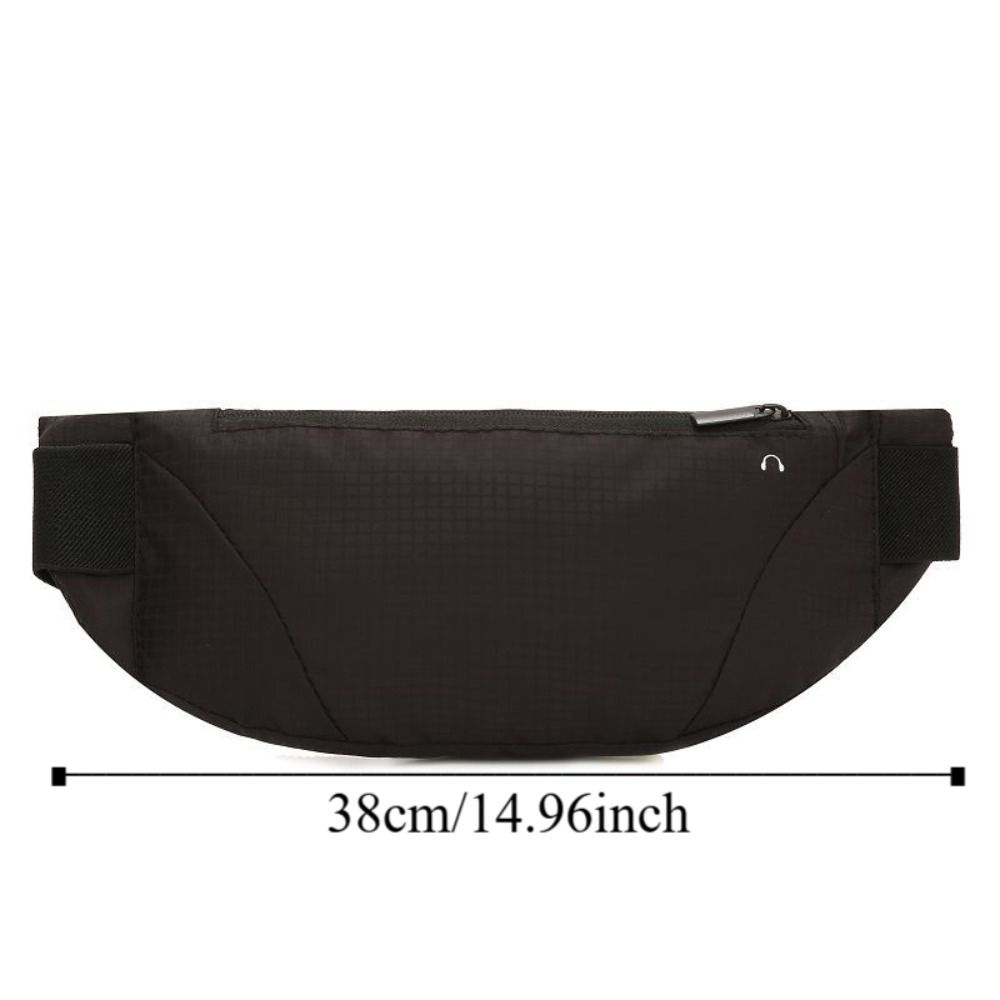 Sports Phone Bag Three Section Running Waist Bags Waterproof Breathable Marathon Running Belt Bag F 5