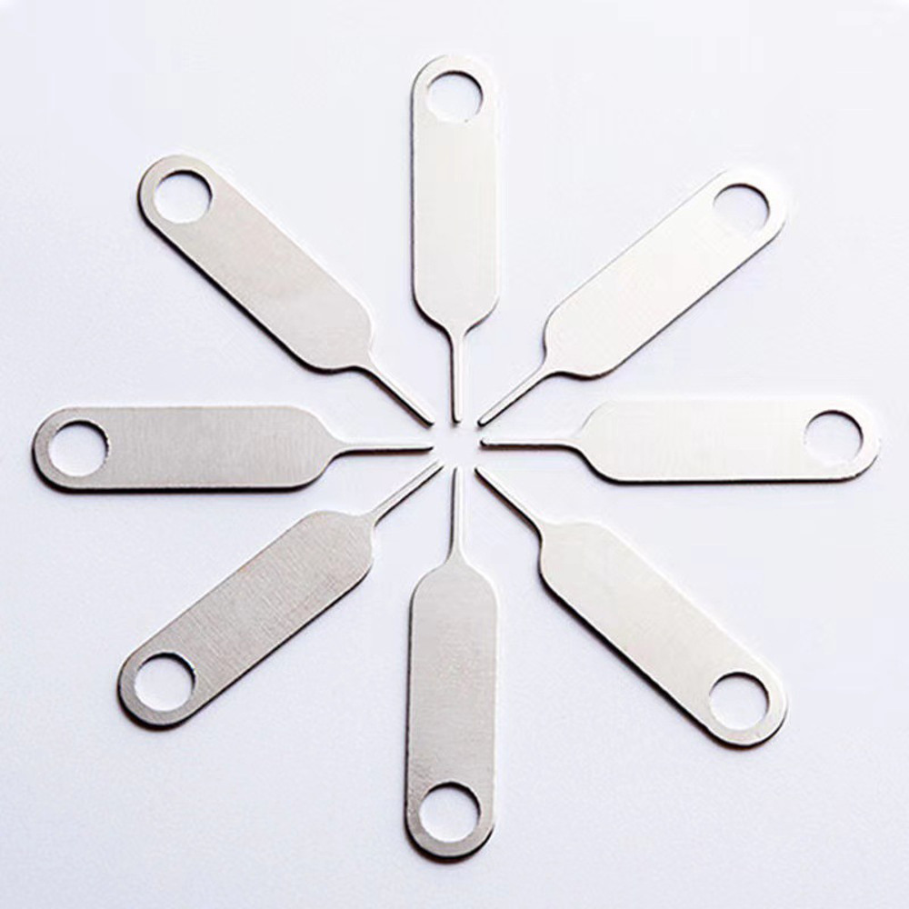Stainless Steel Sim Card Tray Pin, Universal Key Tool Ejecting Removal, Needle Opener Ejector for Smartphone