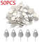 50Pcs Sim Card Tray Removal Eject Pin Key Tool, Universal Stainless Steel Sim Card Needle for Smartphone Repair