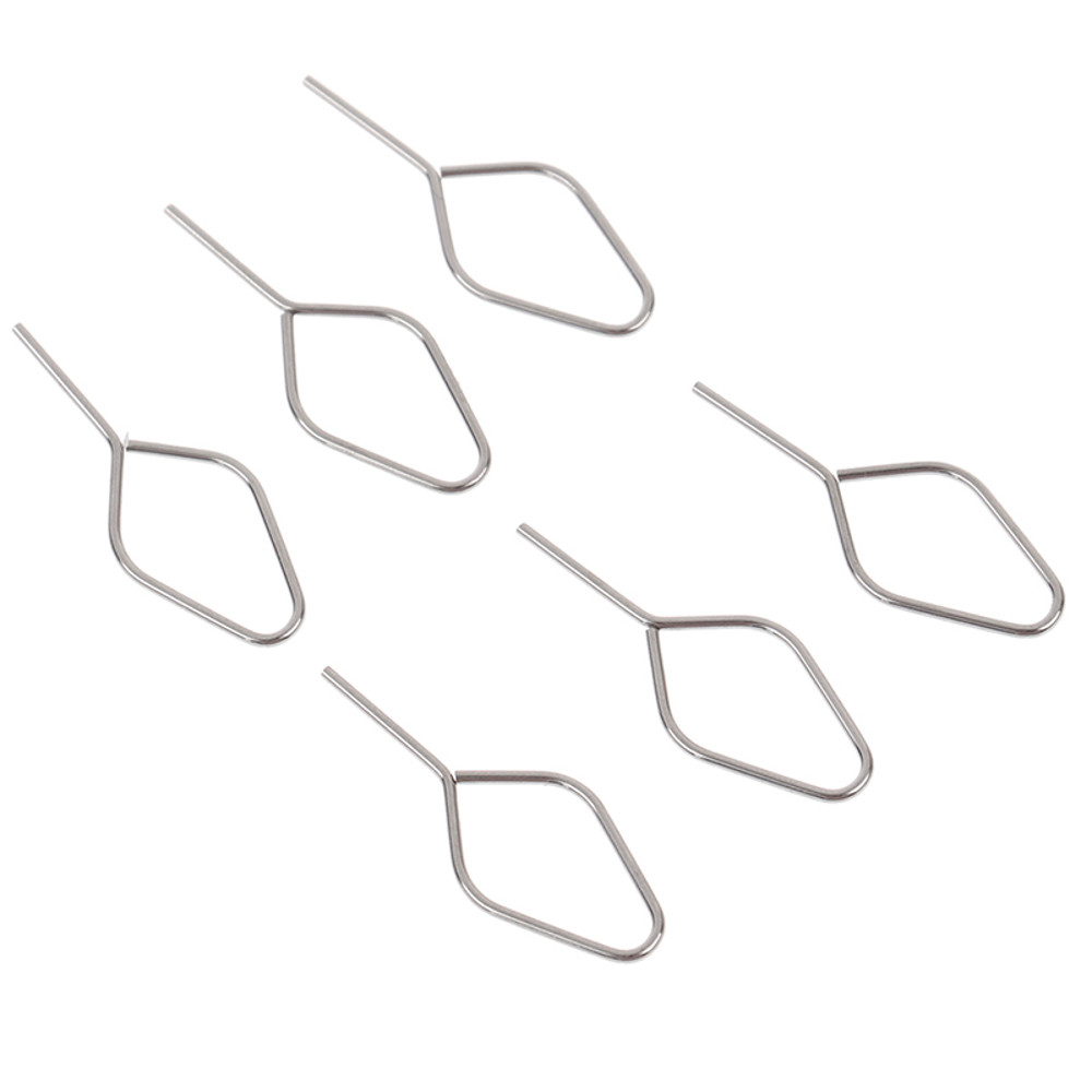 10Pcs Universal Metal Sim Card Tray Pin Eject Removal Tools, Phone Needle Opener, Ejector Key for Smartphones