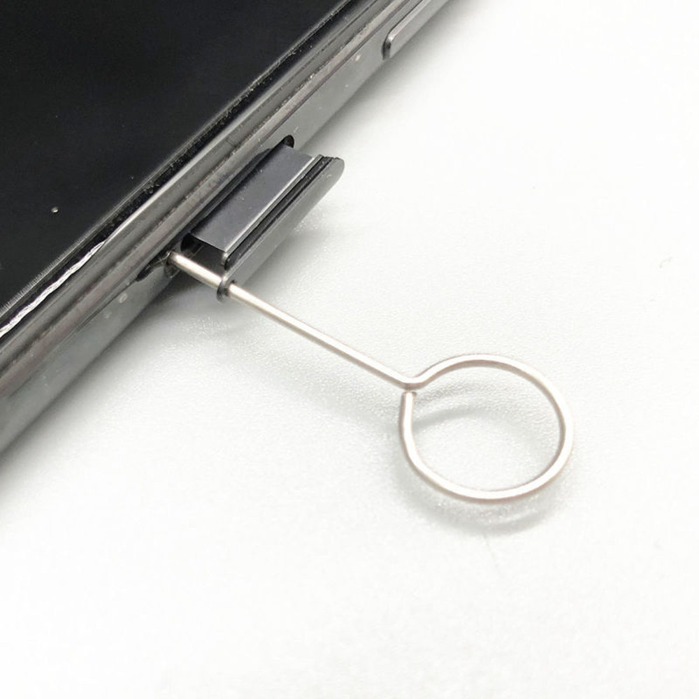 100pcs Sim Card Ejector Tool Pin, Universal Phone Remover Pick-up Tray Opener for iPhone 13, Xiaomi, Samsung, Huawei