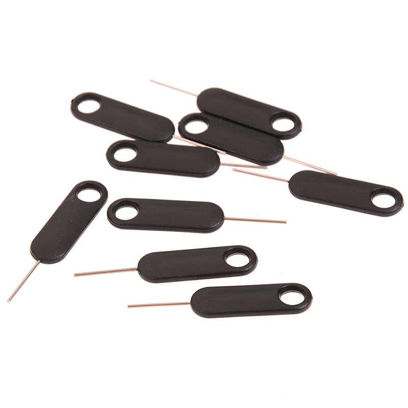 10pcs Universal Sim Card Tray Pin, Sim Card Ejecting Removal Needle Opener, Ejector Tool for Smartphones