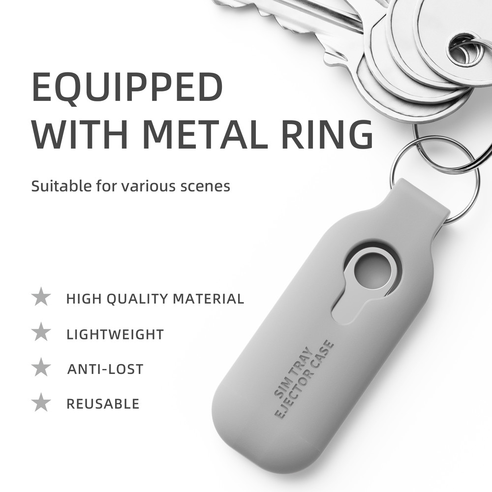 10 Pack SIM Card Eject Pin Removal Tools, Fits All iPhone, Samsung, Android Cell Phones, Mobile SIM Tray Opener