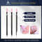Quartz Double End Nail Cuticle Pusher, Dead Skin Remover Hangnails Trimmer, Manicure Nail Care Tool Grinding Rod