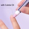 Nail Care Manicure Tools Pumice Stone, Cuticle Pushers with Cuticle Oil Cleaning, Cuticle Remover Stick Nail File