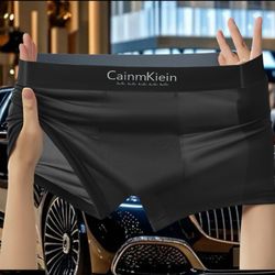 men ice silk boxer shorts underwear 4 pcs, summer thin men's underpants, comfortable breathable men panties