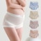 Plus Size Maternity Panties Soft and Comfortable, High Waist Belly Support, Thin Breathable Pregnancy Underwear Briefs