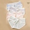 Traceless Ice Silk Pregnancy Panties Cotton Jacquard Mid Waist V Shaped Briefs Summer Maternity Bre 1