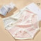 Traceless Ice Silk Pregnancy Panties Cotton Jacquard Mid Waist V Shaped Briefs Summer Maternity Bre 2