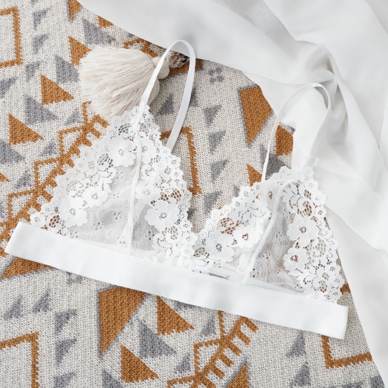 Female Unlined Transparent Bras Lace Sexy Lingerie Bralette Sexy Bra For Woman Lace Thin Underwear 6