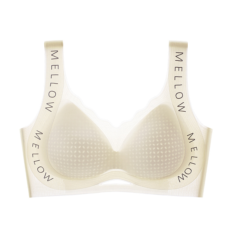Ultra Thin Large Size Traceless Underwear For Women Breathable Cool Tube Top Bra No Steel Ring Ches 6