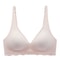Beautiful Back Girls Underwear, Smooth and Seamless Versatile Striped Bra, Small Chest Push-up Anti-sagging Bra