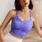 Women Cloud Rise Workout Sports Bra Gym Yoga Crop Top Fitness Training Vest Shirt Running Sportswea 9
