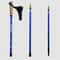2PCS Telescopic Alpenstock 7075 Aluminum Alloy, Nordic Walking Poles Trek Pole, Hiking Stick Senderismo Shooting Crutch