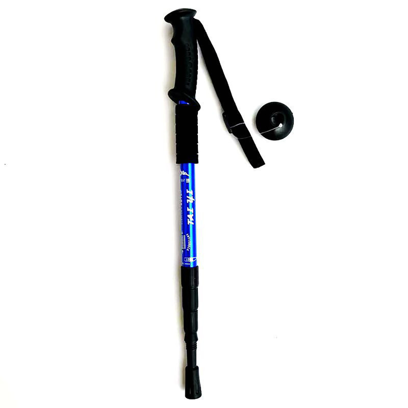 Hiking Poles Aluminum Alloy Adjustable Height, Outdoor Camping Trekking Stick, Mountain Climbing Travel Handle