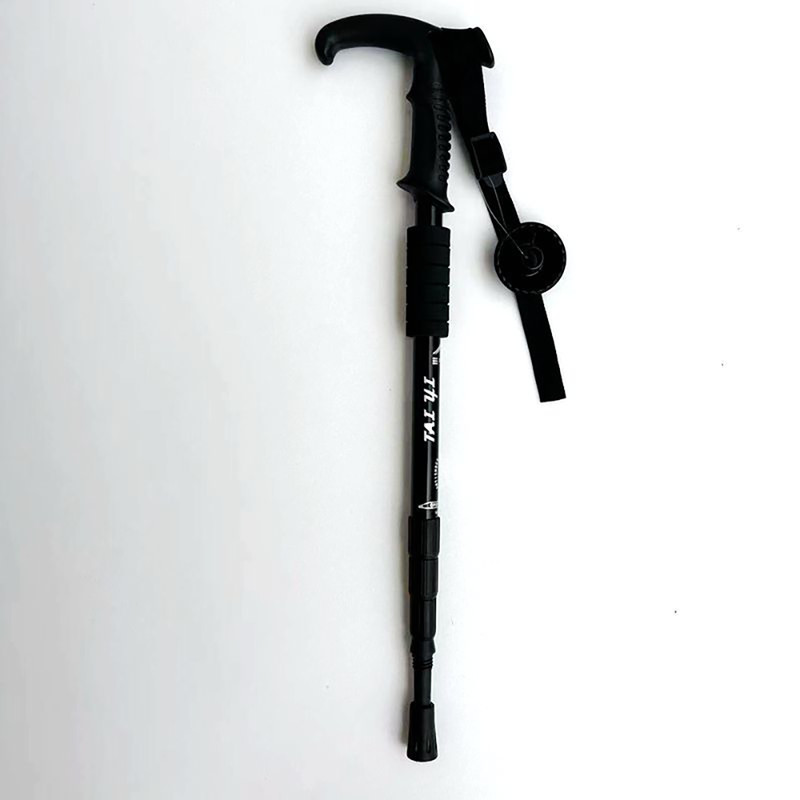 Hiking Poles Aluminum Alloy Adjustable Height, Outdoor Camping Trekking Stick, Mountain Climbing Travel Handle