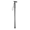 Folding Cane Crutches Pole for Elderly, Telescopic Walking Stick Outdoor Hiking, Trekking Poles Aluminum Alloy Metal