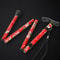 Trusty Hiking Poles Folding Stick Walking Cane, Telescopic Trekking Stick, Adjustable Crutches with Rubber Tip Accessory