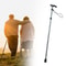 Foldable Trekking Poles Anti Shock, Lightweight Walking Sticks Metal Cane for Elderly, Hiking Outdoor Camping Support