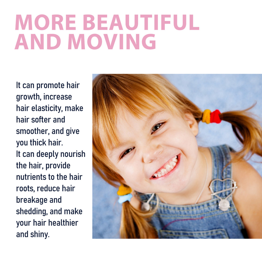 Vitamin E Hair Growth Oil, Strengthen Roots, Reduce Loss, Repair Damaged Hair, Frizz Control, Scalp Soothing Oil