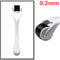 Healthy Care Derma Roller Needle Instrument, Titanium Microneedle Skin Care Tool for Face Fine Line & Scar Treatment