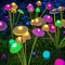 Dual Mode Solar Mushroom Lights Waterproof Outdoor Solar Lights For Garden Pathway Patio Decor With 8