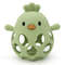Baby Silicone Teether Toys Cartoon Chick Shape For Chewing Training Hollow Design For Easy Grip Soo 9