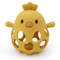 Baby Silicone Teether Toys Cartoon Chick Shape For Chewing Training Hollow Design For Easy Grip Soo 11