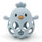 Baby Silicone Teether Toys Cartoon Chick Shape For Chewing Training Hollow Design For Easy Grip Soo 10