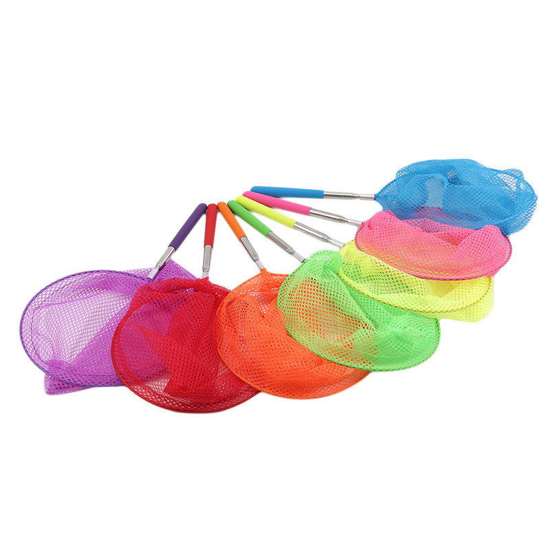 Retractable Fishing Net For Kids Extendable Insect Butterfly  Dragonfly Net For Outdoor Exploration