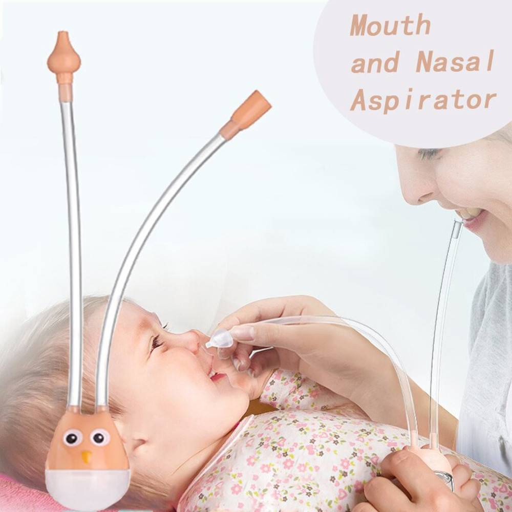 Baby Nasal Aspirator Mouth Suction Type For Infants With AntiReflex Valve Silicone Booger Suction C 0