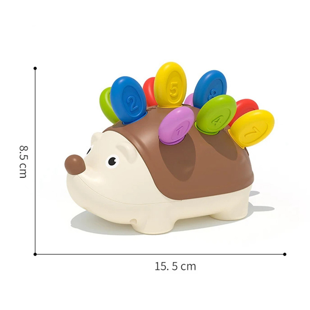 Montessori Baby Hedgehog Toy Fine Motor Skills Sensory Toys For Toddlers Educational Learning Toys  5