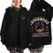 Nevermore Academy Hoodie Wednesday Addams Style Unisex Oversized Zip Up Sweatshirt For Cosplay Cas 0