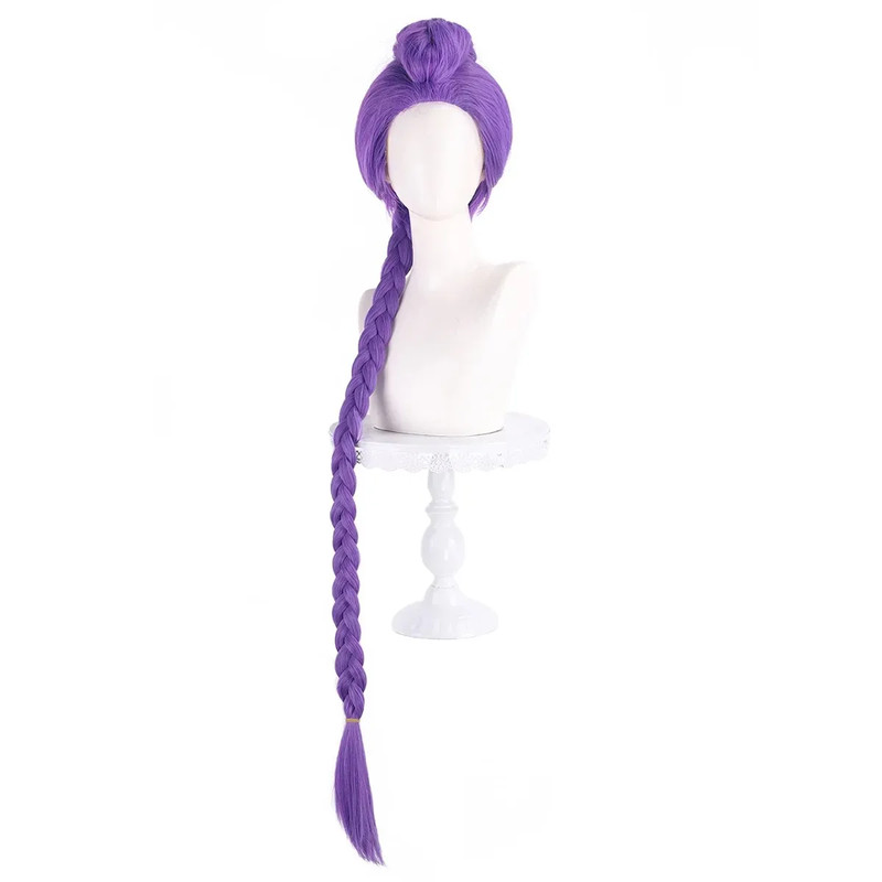 KPop Demon Hunters Cosplay Wigs Rumi Mira Zoey Character Wigs For Halloween AnimeCon  Costume Dress 5